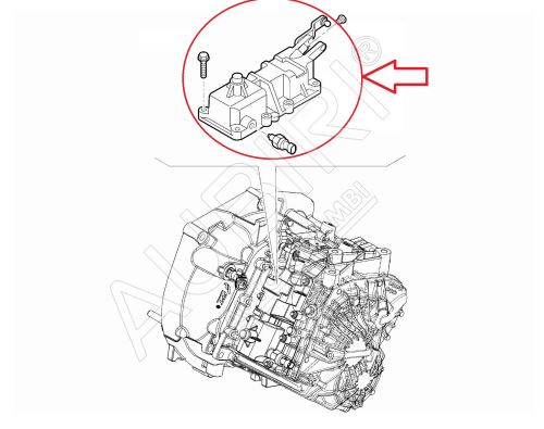 Mécanisme de changement de vitesse Fiat Ducato depuis 2021