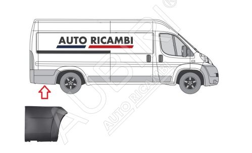 Baguette de protection Fiat Ducato depuis 2006 droit, derrière la roue arrière- Maxi