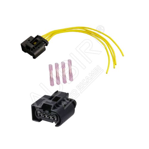 Connecteur boîtier papillon Fiat Ducato, Iveco Daily 2006-2011 2.3D 4-PIN