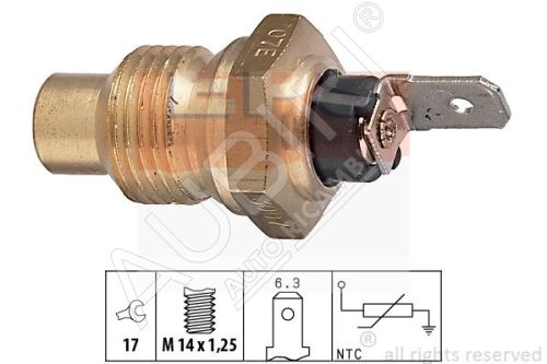 Sonde de température, liquide de refroidissement Fiat Ducato 230 2.0