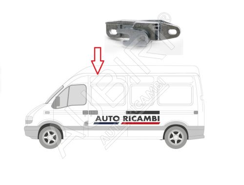 Serrure de porte coulissante Renault Master 1998-2010 en haut