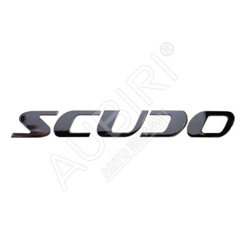 Emblème "Scudo" Fiat Scudo depuis 2007 arrière