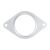 Joint d'échappement Fiat Ducato depuis 2014 2.3 derrière le catalyseur