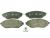 Plaquettes de frein Fiat Talento depuis 2016, Renault Trafic depuis 2014 avant