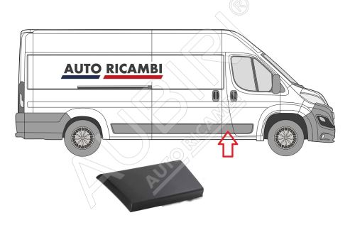 Baguette de protection Fiat Ducato depuis 2014 droit derrière la porte avant