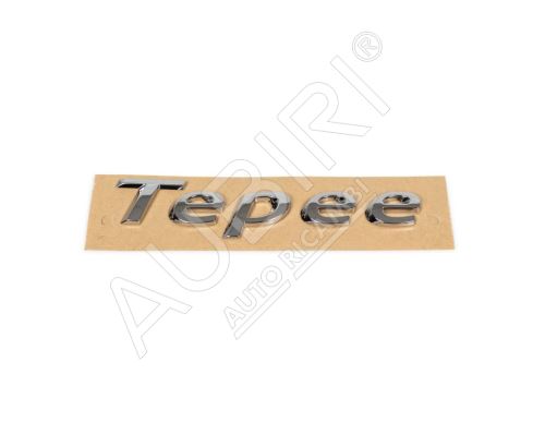 Emblem "Tepee" Peugeot Partner Tepee 2008-2018 rear