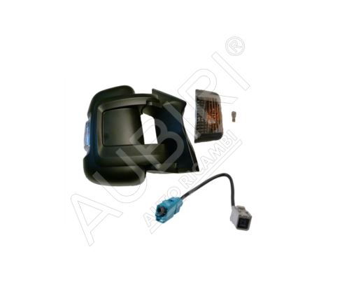 Rear View mirror Fiat Ducato 2011-2014 right, short, el. foldable, 16W, with antenna AM/FM