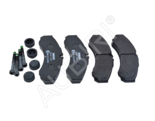 Plaquettes de frein Iveco Daily 2000-2006 35/50C avant/arrière, Iveco Daily 65C arrière