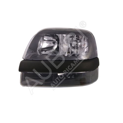 Phare avant Fiat Doblo 2000-2005 gauche H7+H1, sans feu antibrouillard, sans moteur