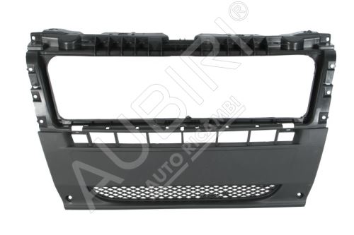 Pare-chocs avant Fiat Ducato 2006-2014 partie centrale, avec grille (gris foncé)