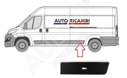 Baguette de protection Fiat Ducato depuis 2014 gauche, devant la roue arrière