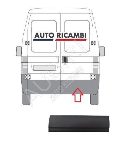 Baguette de protection Fiat Ducato 2002-2006 arrière, porte droite