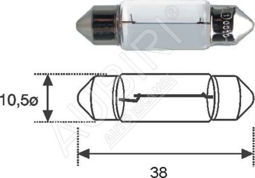 Bulb 12V 5W C5W