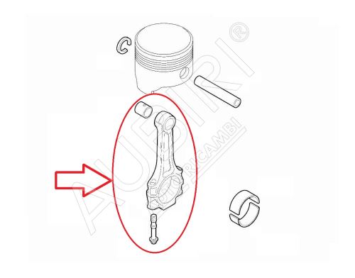 Bielle Fiat Ducato depuis 2021 2.2D