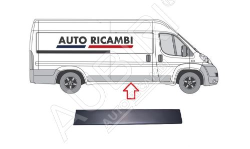 Baguette de protection Fiat Ducato depuis 2006 droit, porte coulissante