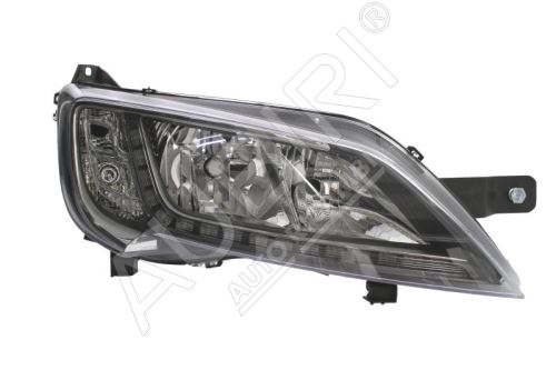 Phare avant Fiat Ducato depuis 2014 droit cadre argenté H7+H7, LED sans unité de contrôle