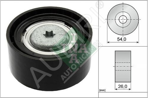 Galet enrouleur de courroie d'accessoire Mercedes Sprinter 2015 2,1