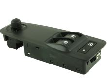 Bouton lève-vitre Fiat Ducato 2006-2011 gauche, noir, avec commande des rétroviseurs