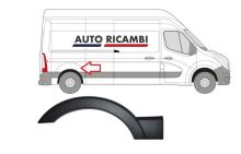 Bande de protection Renault Master 1998-2010 droite, garniture d'aile arrière