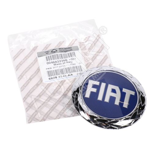 Emblème Fiat Doblo 2005-2010 avant bleu 95 mm