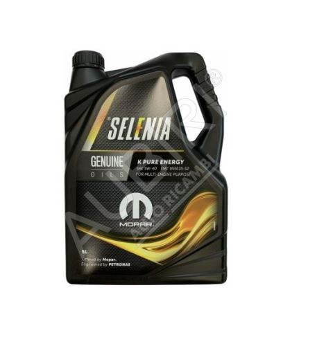 Huile moteur Selenia K Pure Energy 5W40, 5L