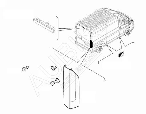 Rear light Fiat E-Ducato since 2024 right