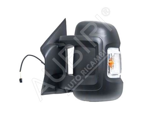 Rétroviseur extérieur Fiat Ducato depuis 2011 gauche court 80mm, électrique, 16W, 8-PIN