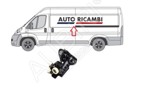 Charnière de porte coulissante Fiat Ducato depuis 2006 gauche centre