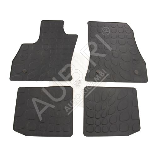 Tapis de sol en caoutchouc Fiat 500L depuis 2012