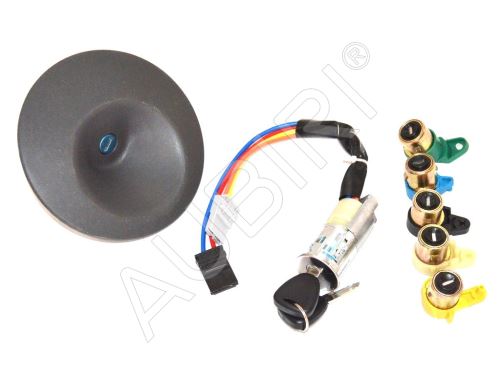 Commutateur d'allumage Renault Kangoo 1997-2008 avec jeu de serrures, 4-PIN