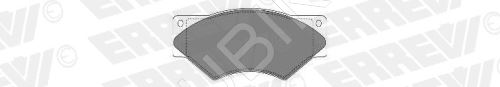 Plaquettes de frein Iveco TurboDaily 1996-2000 59-12 avant, 2 capteurs