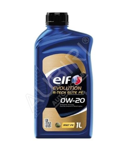 Huile moteur Elf Evolution R-Tech ELITE FE 0W20 - RN17FE, 1L