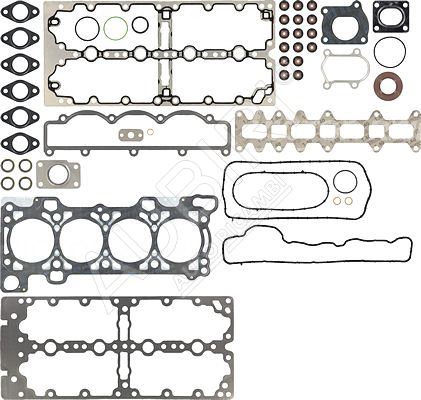 Pochette de joints moteur Fiat Ducato/Iveco Daily 2,3 JTD - en haut avec joint de culasse