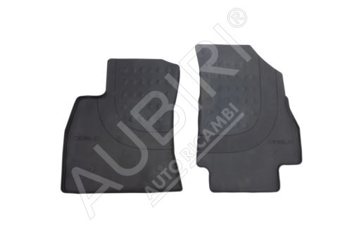 Lot de 2 tapis de sol en caoutchouc Fiat Doblo 2015-2022