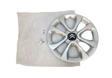 Enjoliveur de roue Citroën, roue 15 pouces, taille réelle