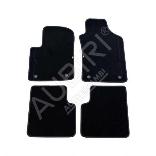 Tapis de sol en velours Fiat 500 depuis 2015