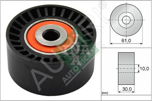 Galet enrouleur de courroie de distribution Fiat Scudo 07, 1,6JTD 66kW EURO5 guide