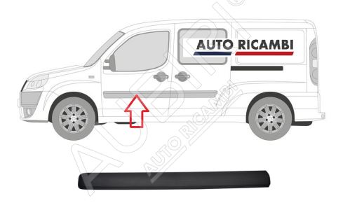 Baguette de protection Fiat Doblo 2005-2010 gauche, porte avant